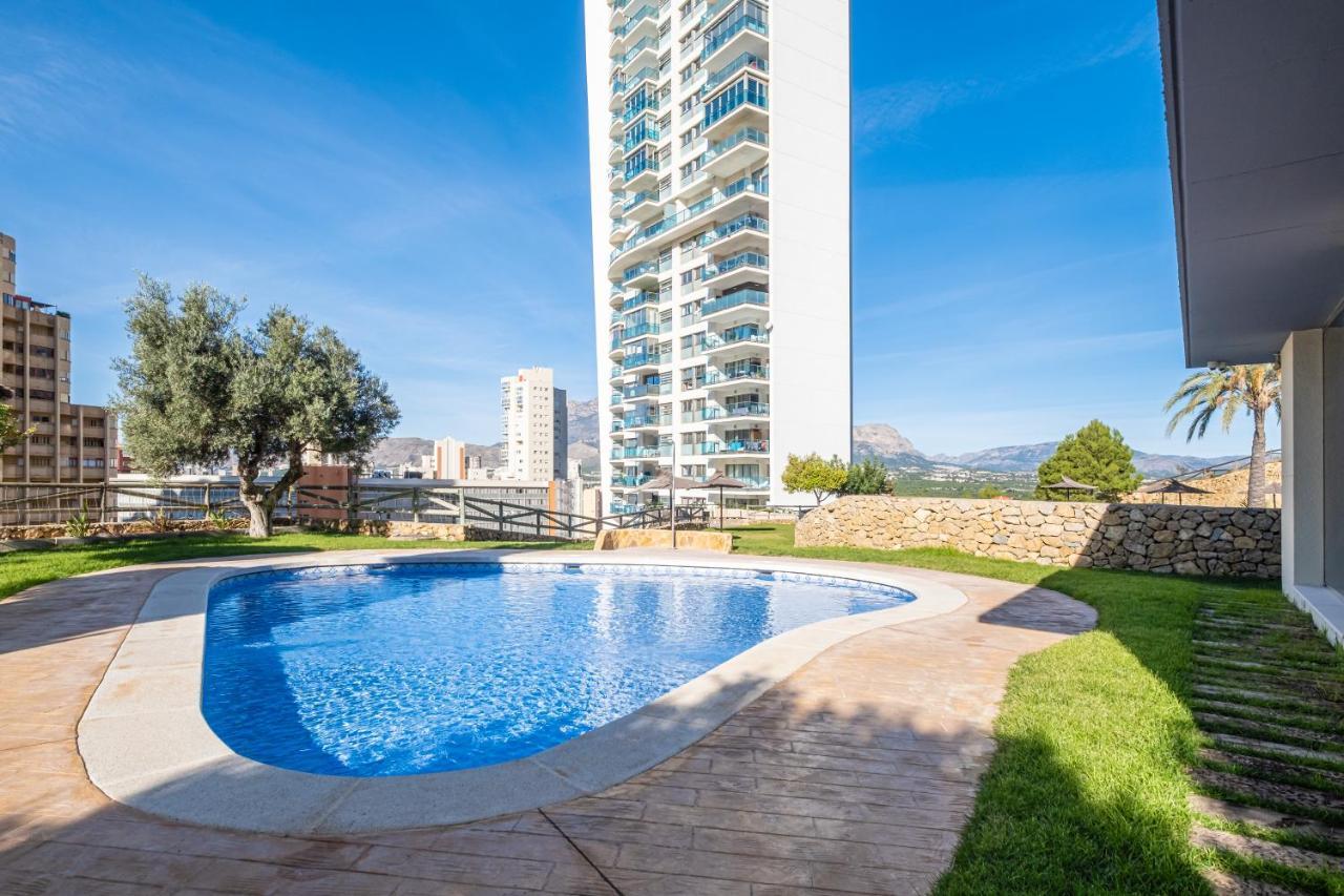Torre Lugano Apartment Levante Beach Benidorm Exteriör bild